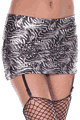 Music Legs ＜Lady Cat＞ Mini Skirt with Attached Garters