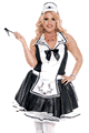 Music Legs ＜Lady Cat＞ Elegant French Maid Costume