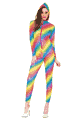 Music Legs ＜Lady Cat＞ Rainbow Bodysuit