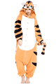 Music Legs ＜Lady Cat＞ Striped Tiger Kigumumi