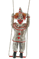 Morris Costumes ＜Lady Cat＞ Swinging Happy Clown Doll Animation画像