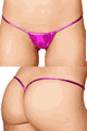 Metallic G-String Bottom