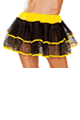 Double Layer Yellow and Black Petticoat