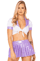 Lavender Schoolgirl Costume