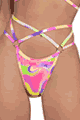 Shimmer Multi Colored Criss-Cross Bottoms