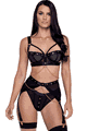 Roma Costume ＜Lady Cat＞ Studs and Kisses 3pc Short Set