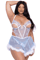 Snow Queen Babydoll and Thong