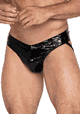 Midnight Vinyl Briefs