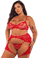 Baroque Heart 3pc Chaps Set