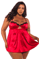 Love and Lust Babydoll and Thong