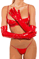 Vinyl Elbow Length Gloves