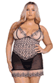 Playboy Bunny Kiss Babydoll 2-Piece Set