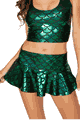 Roma Costume ＜Lady Cat＞ Mermaid Flared Skirt