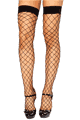 Roma Costume ＜Lady Cat＞ Thigh High Open Fishnet Stockings画像