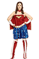 Plus Size Deluxe Adult Wonder Woman Costume