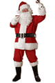 Regal Plush Adult Santa Suit with Faux Fur Trim