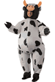 RUBIE'S ＜Lady Cat＞ Adult Inflatable Cow Costume画像