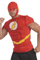 Adult Flash Muscle Chest Shirt Costume