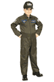 RUBIE'S ＜Lady Cat＞ Kids Air Force Fighter Pilot Costume画像