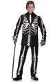 Underwraps ＜Lady Cat＞ Skeleton Suit Child Costume画像