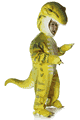 T-Rex Green Topddler Costume