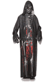Underwraps ＜Lady Cat＞ Grim Reaper Photo Real Robe Child Costume画像