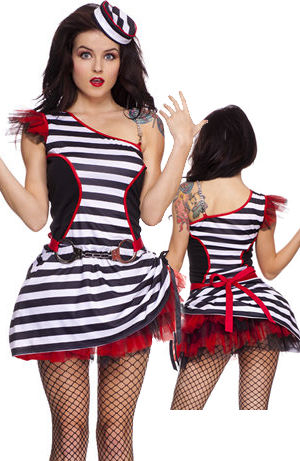 水着/下着/コスチューム/ダンスウェア/ドレスのオークション Jail House Hottie Costume
