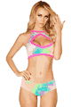 Pastel Tie Dye Velvet S/M