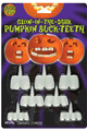 Glow-In-The-Dark Pumpkin Fangs