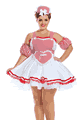 Party King ＜Lady Cat＞ Candy Striper Honey Costume