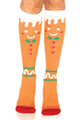 Leg Avenue ＜Lady Cat＞ Gingerbread Man Knee High Socks画像